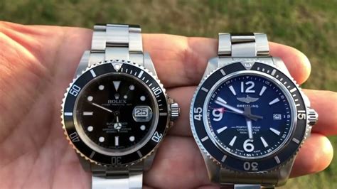 cheapest place to buy rolex or breitling|breitling superocean vs rolex submariner.